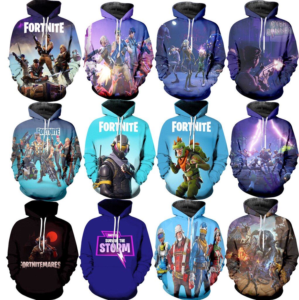 Fortnite  Pullovers Mens Girls  Ҹ ĵ    ҳ   Hoody Young Hooded Casual